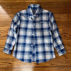 Toddler Boys Performance Vineyard Vines long sleeved button down 3T